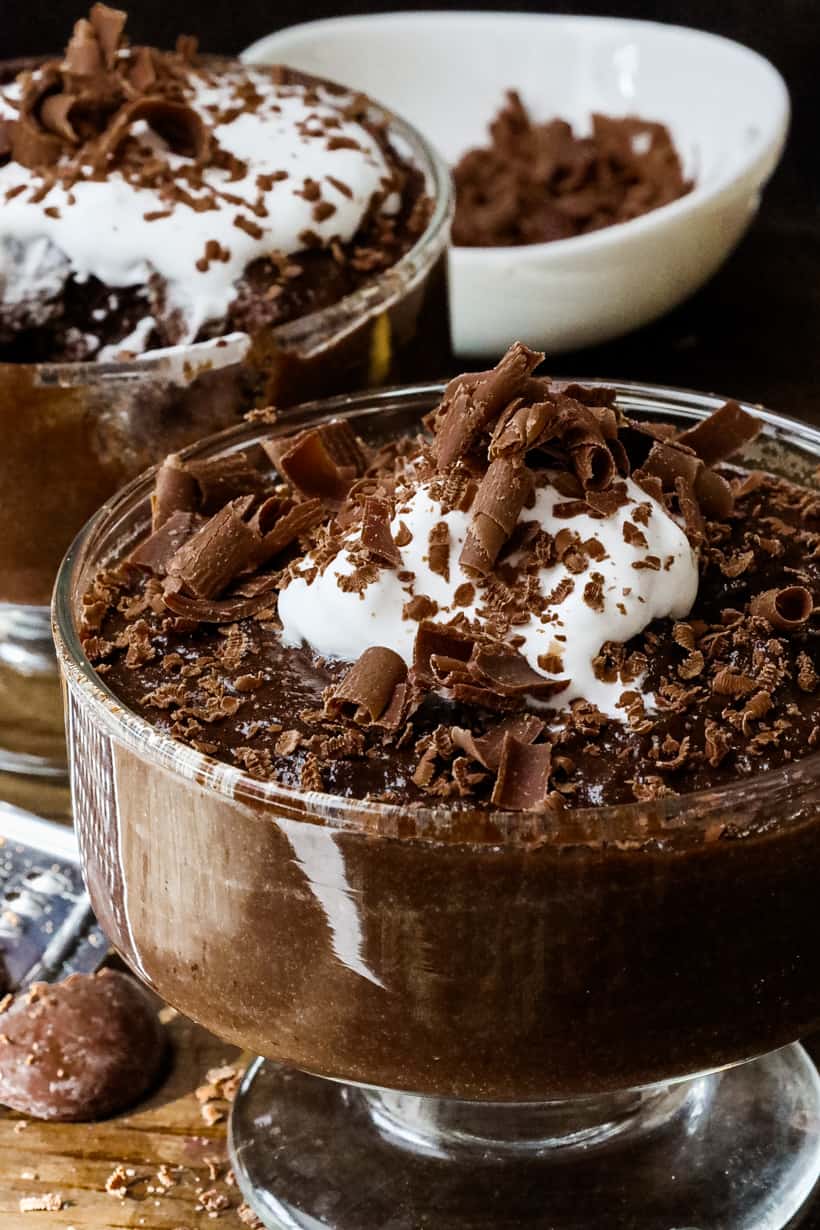 French mousse au chocolat