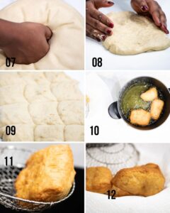 step by step guide to make beignets