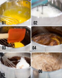 steps to make chocolate mousse