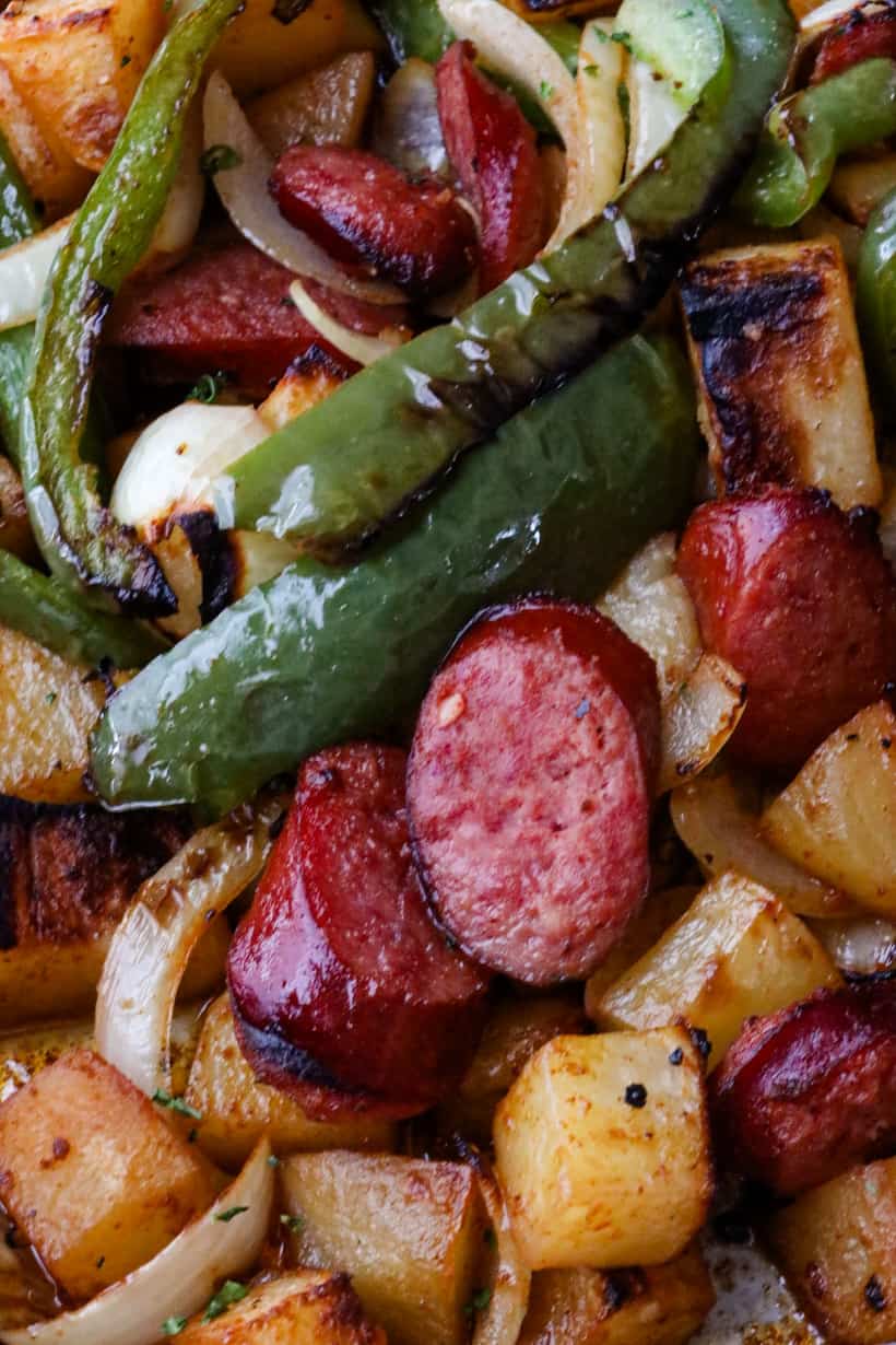 air fryer sausage and potatoes