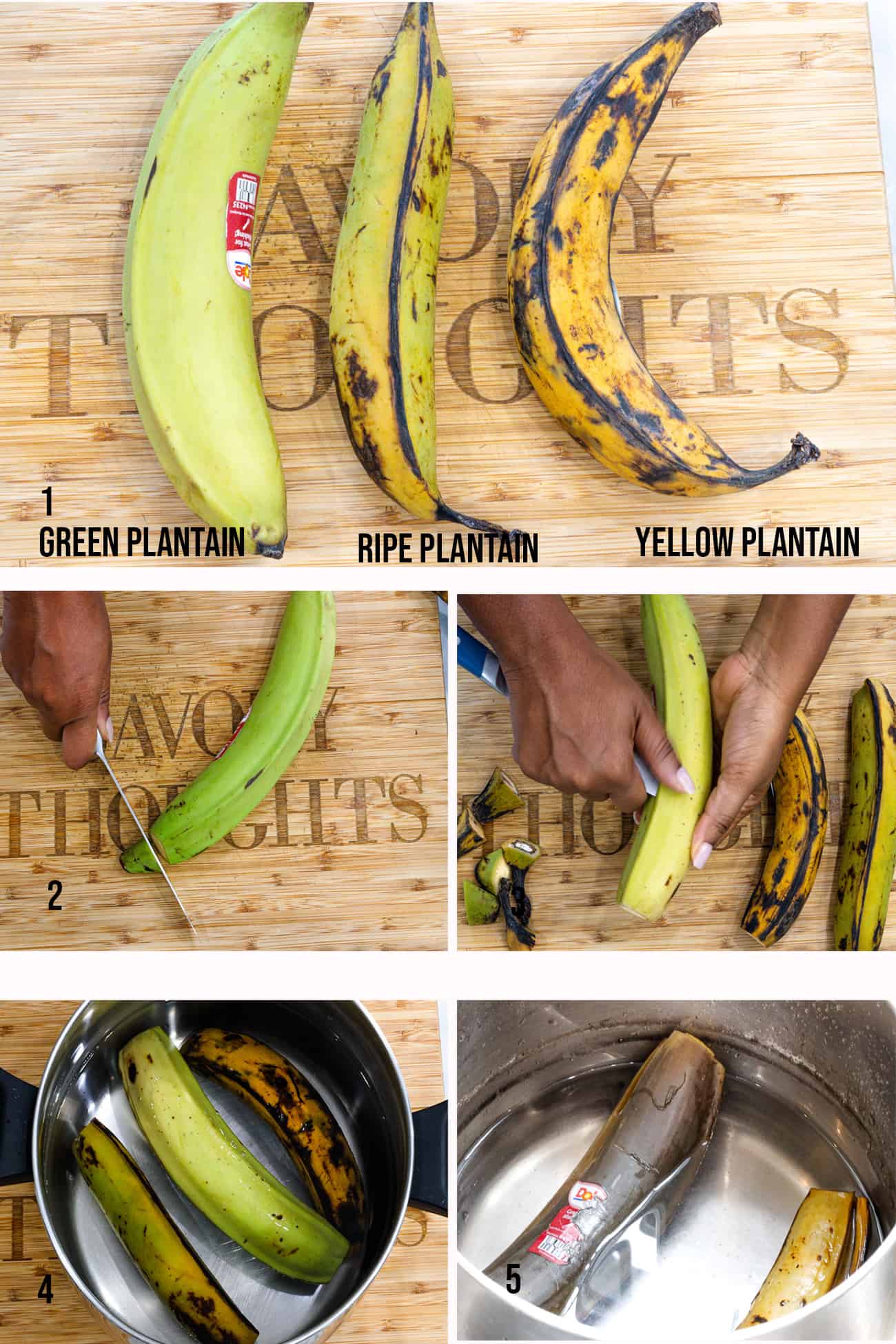 How To Boil Plantains Savory Thoughts