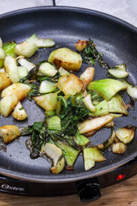 chopped Bok Choy