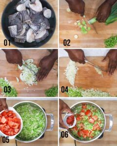 step by step guide to make fish stew