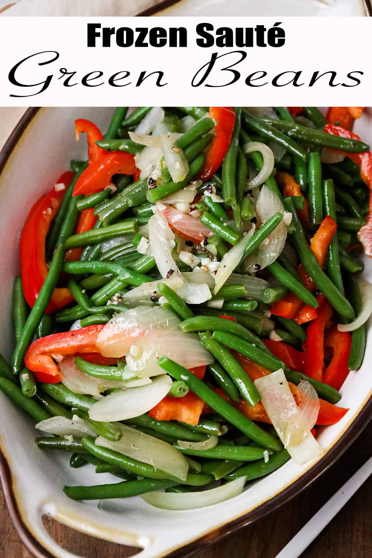 Healthy Sautéed Frozen Green Beans Savory Thoughts