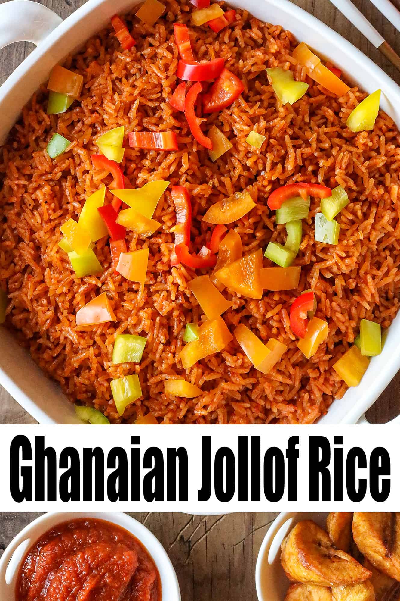Ghanaian Jollof Rice Savory Thoughts
