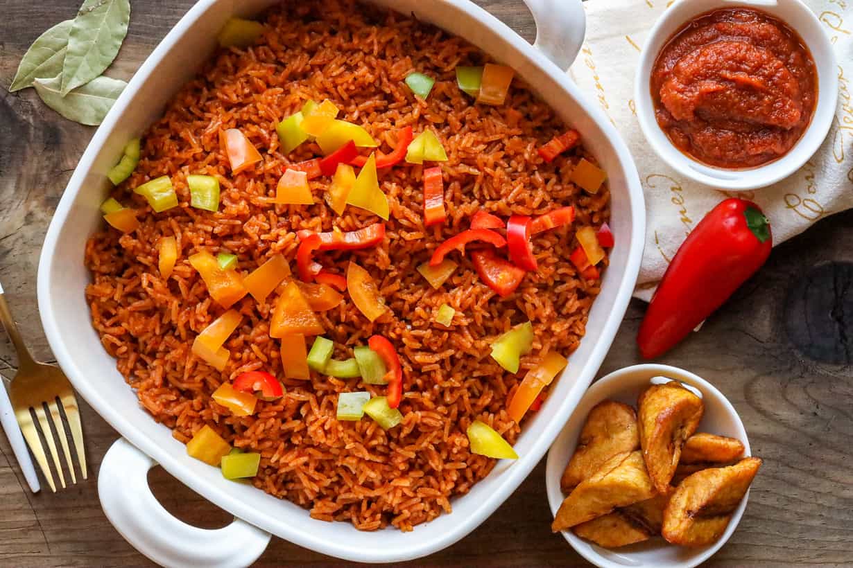 GHANAIAN JOLLOF RICE, The Best Jollof Rice