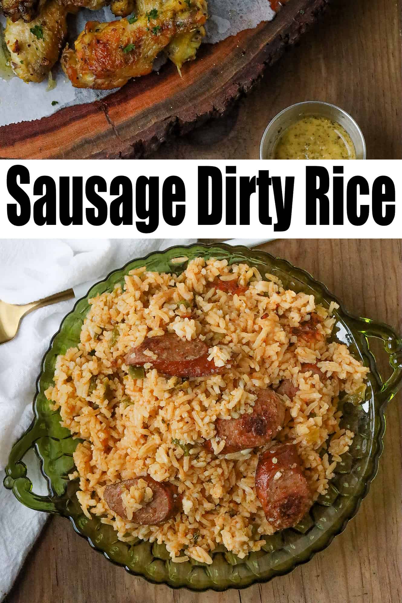Sausage Dirty Rice Savory Thoughts