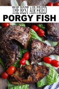 air fried porgy fish recipe Pinterest Pin