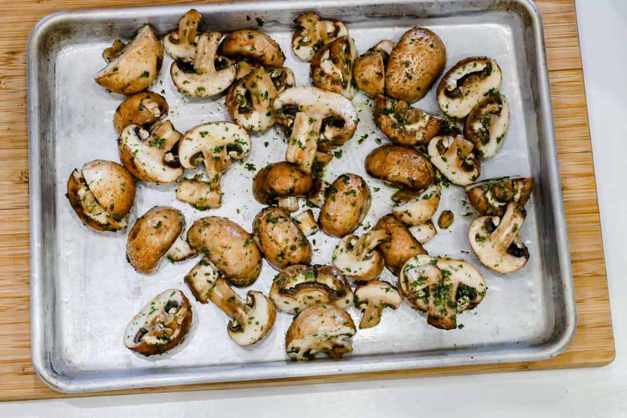 Air Fryer Mushrooms￼ - Dr. Davinah's Eats