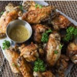 air fryer frozen wings Pinterest Pin