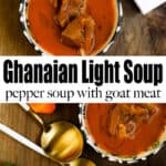 Ghanaian light soup pinterest pin