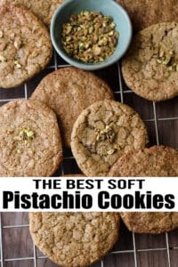 Pistachio Cookies Pinterest Pin