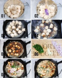 Scallop Provencal step by step guide