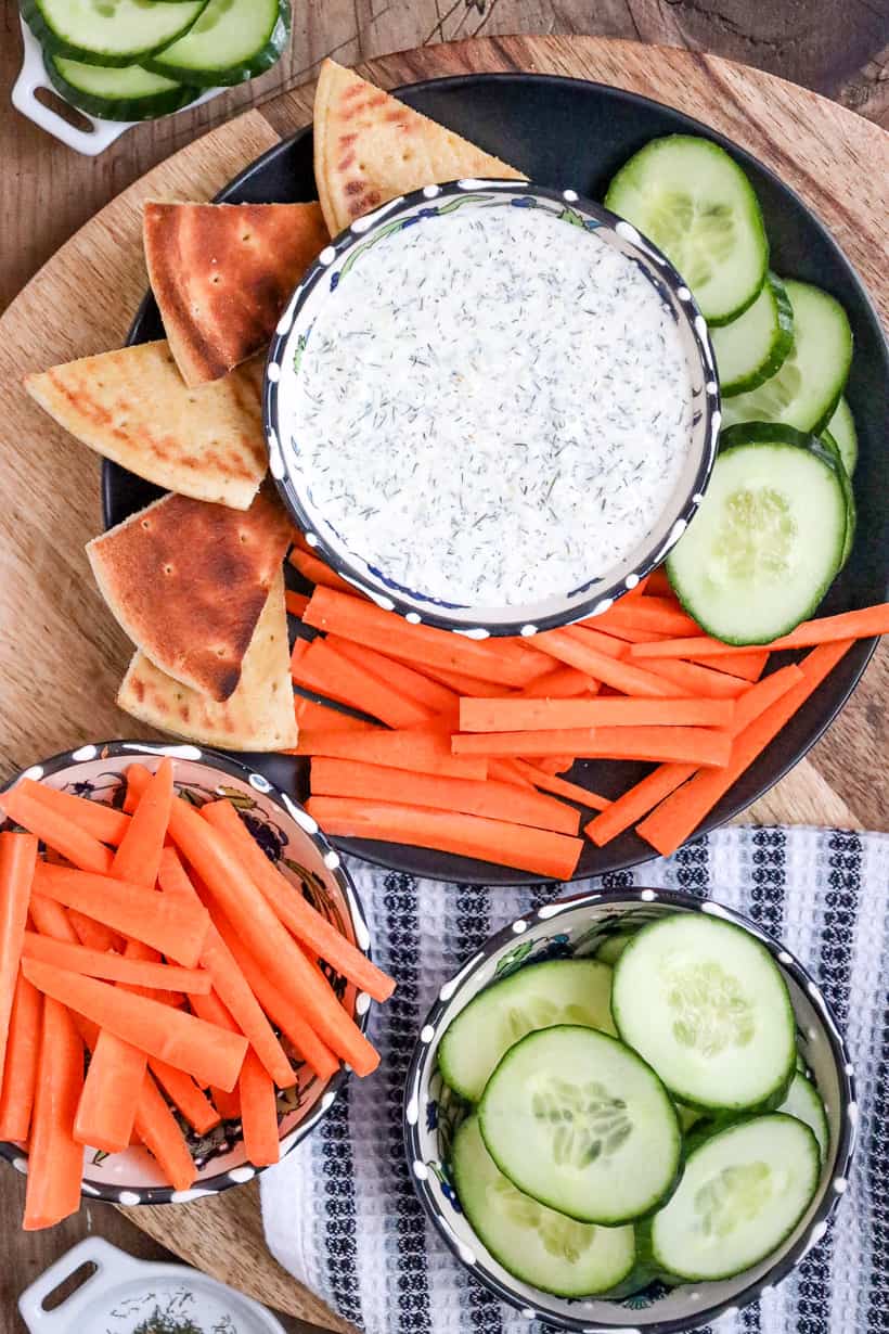 Dipping sauce in bowl