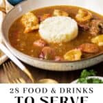 what to serve with gumbo pins