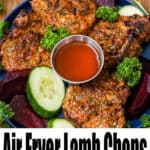 Lamb Chops in AIr Fryer Pin