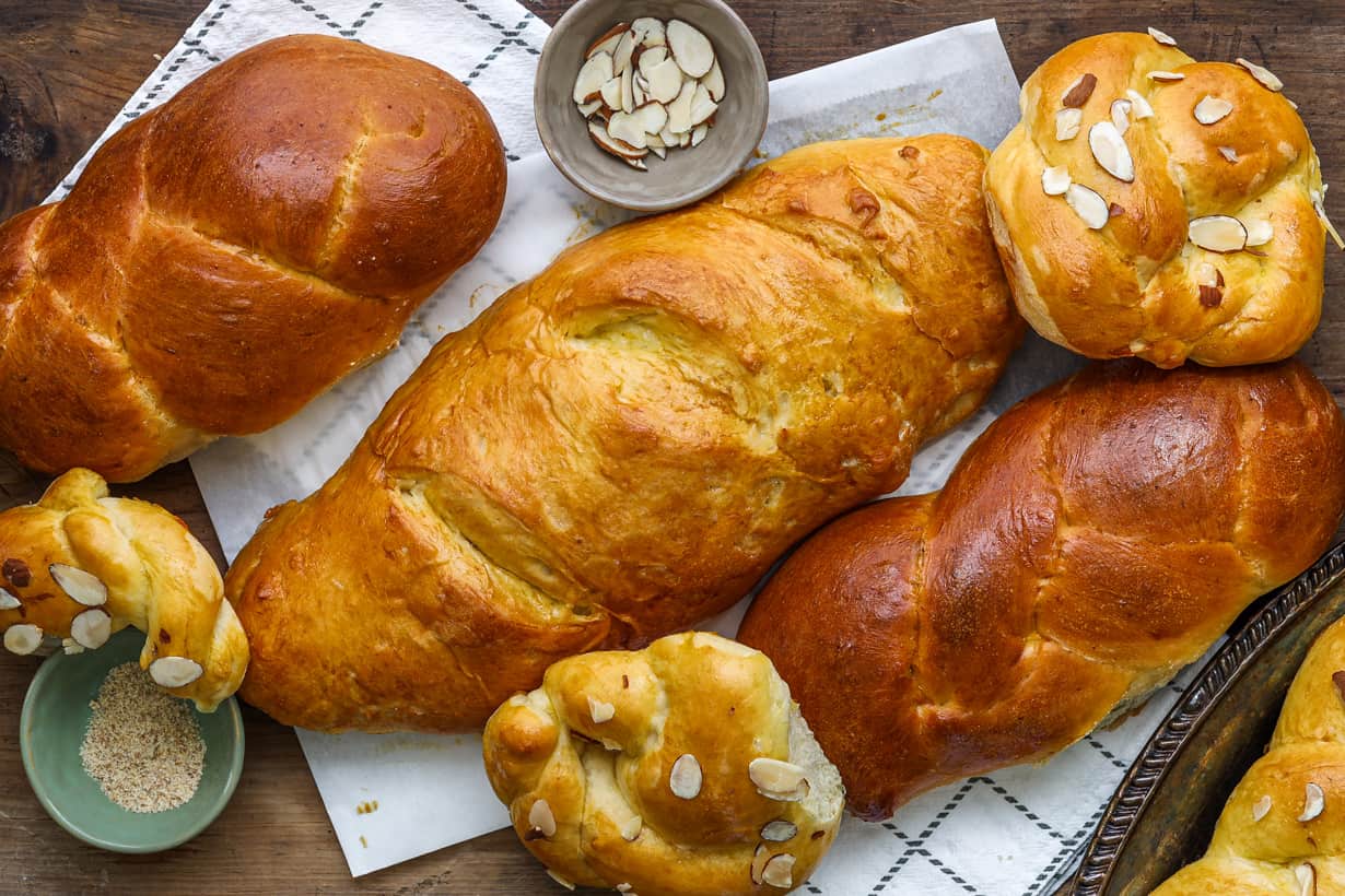 braided easter bread