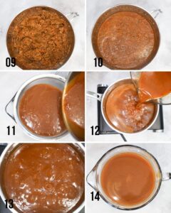 Demi Glace Step by step photo guide