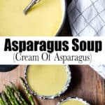 Asparagus soup Pinterest Pin