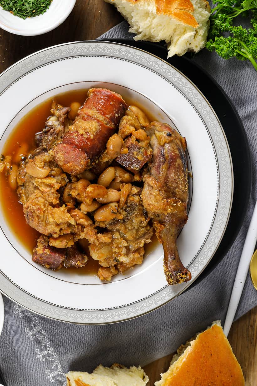 cassoulet with duck