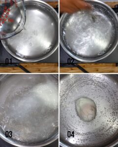 steps to poach eggs