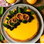 Lemon tart Pinterest Pin