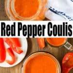 red pepper coulis pin