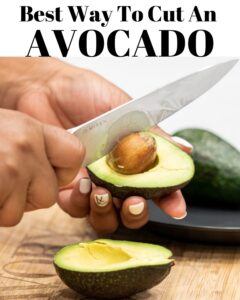 How to cut an avocado Pinterest pin