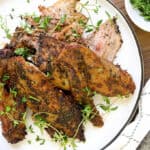 duck pieces on plate