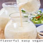 Lemon Tahini Dressing Pinterest Pin