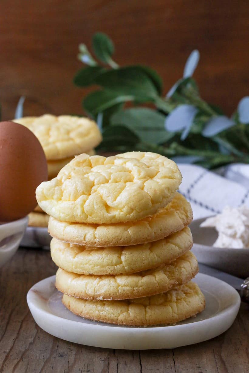 stacked cloud bread