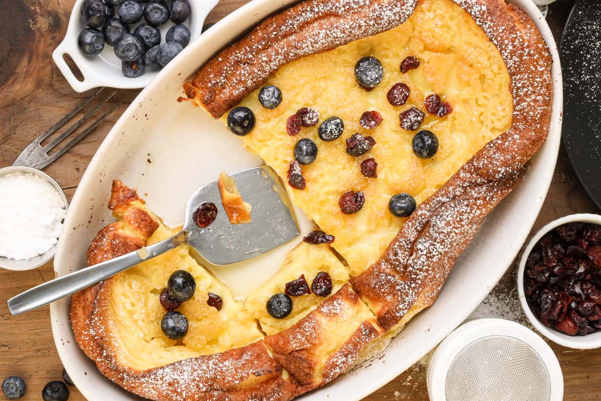 German Pancakes (Dutch Baby Pancakes) Savory Thoughts
