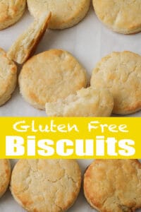 Homemade Gluten Free Biscuits Pinterest Pin