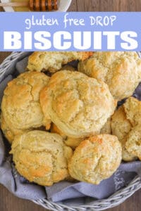 Gluten free drop biscuits pin