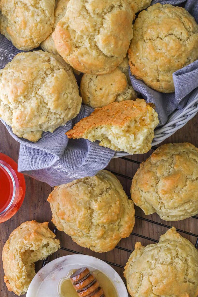 fluffy Homemade Gluten Free Drop Biscuits