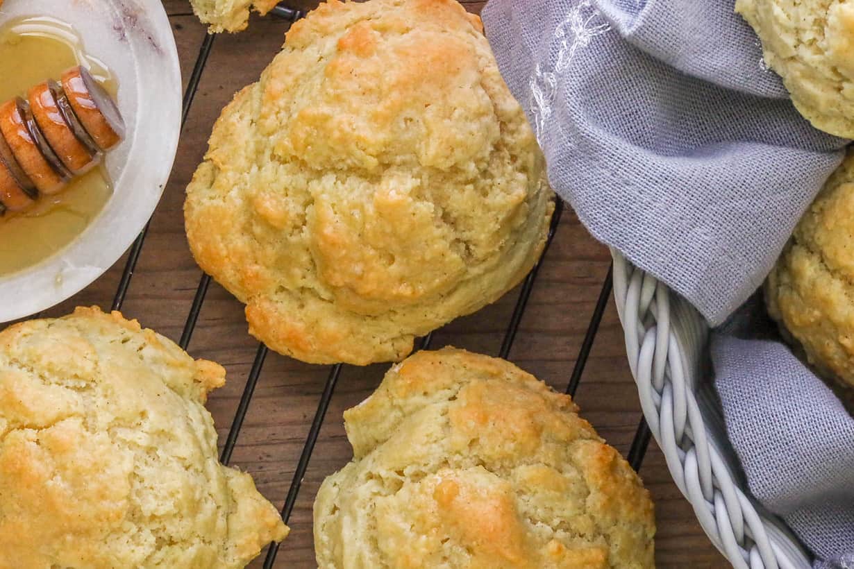 multiple biscuits on board