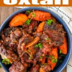 Smoked Oxtail Pinterest Pin
