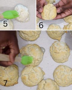 Step 5-7 - Gluten Free Biscuits
