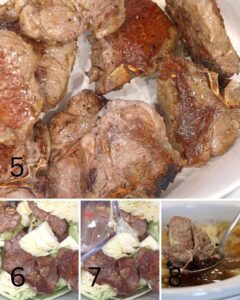 crockpot lamb stew. Step by step lamb stew 5-8
