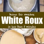 White roux Pinterest Pin