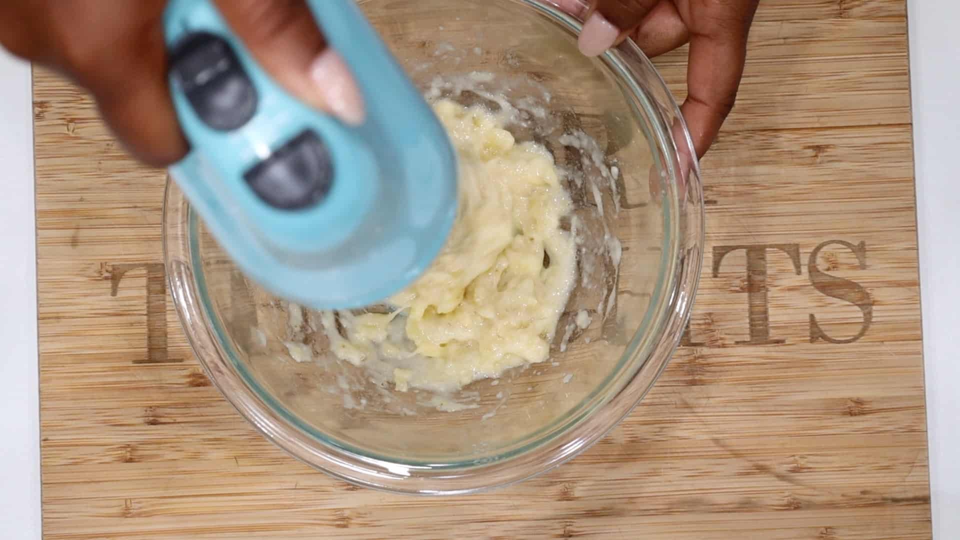 Mashing Banana