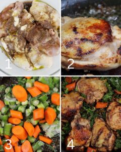 Steps 1-4 - Kale Stew