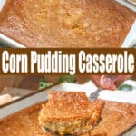 Corn pudding casserole Pinterest Pin