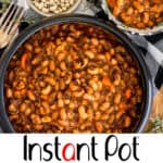 Instant Pot Black Eyed Peas Pinterest Pin