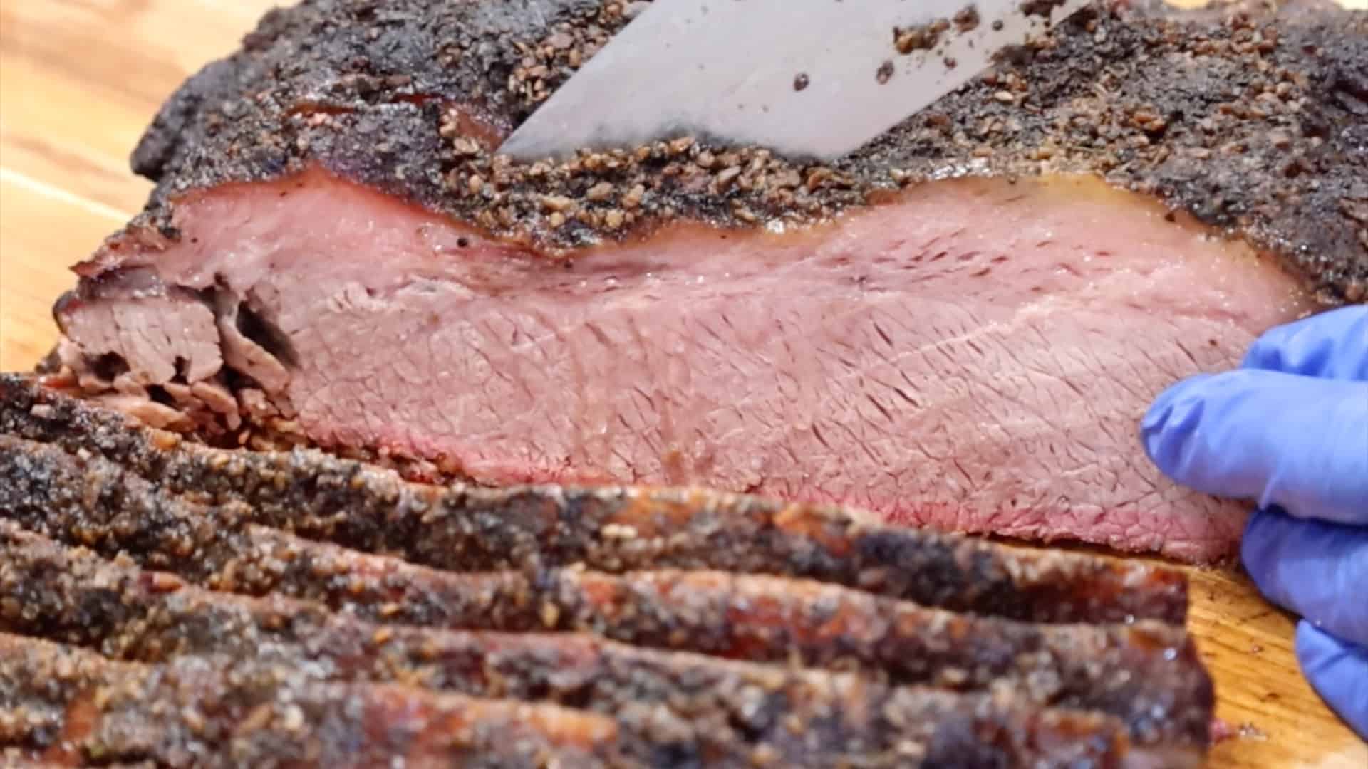 Slicing Brisket