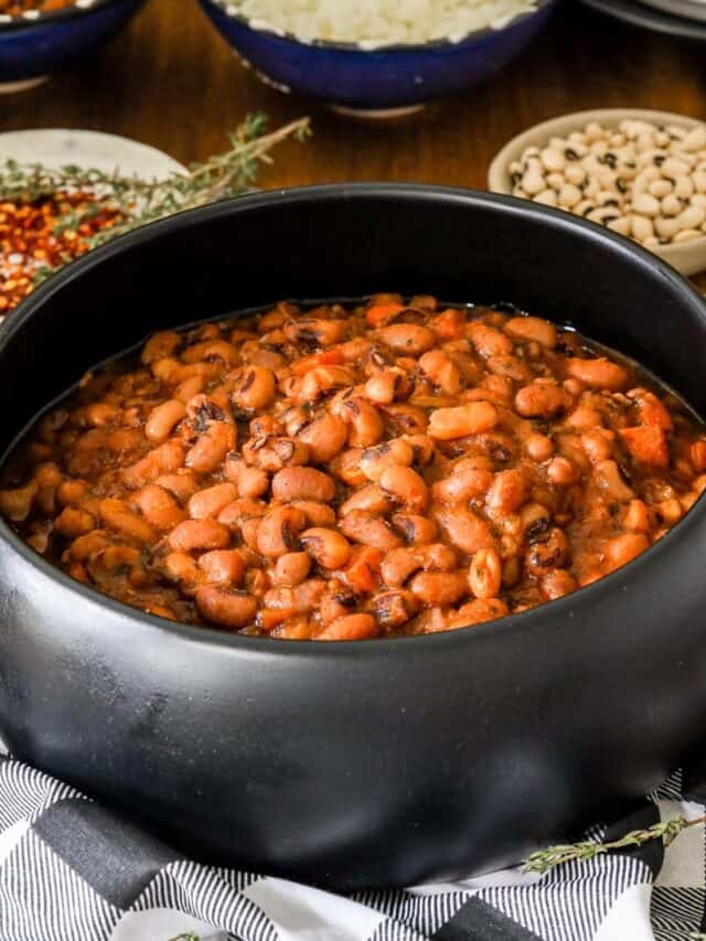 Instant Pot Black Eyed Peas