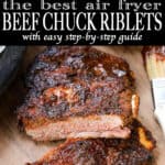 The best air fryer ribs with beef chuck riblets