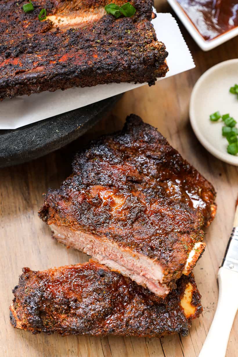 delicious air fryer ribs