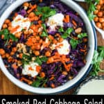 Red Cabbage Salad Pinterest Pin