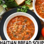 Soup Pen - Haitian Bread Soup Pinterest Pin